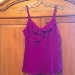 Old Navy Frilly Spaghetti Strap Shirt.